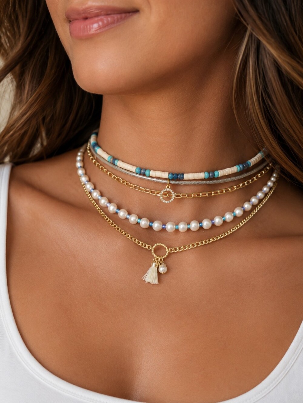 Tonya Creations‎ Choker Necklace Set